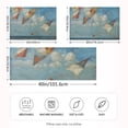 thumbnail image 4 of Kites Blue Pillowcases Soft Satin Pillow Covers Decorative Rectangle Envelope Closure for Women Men, 4 of 8