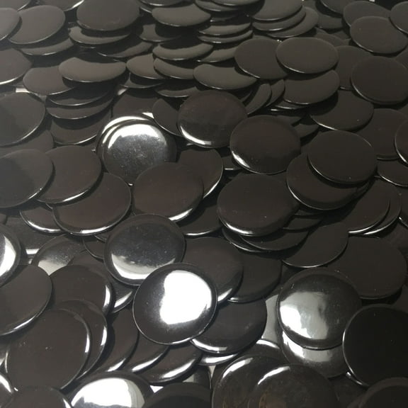 MR CHIPS Bingo Chips 3/4 inch Size - 500 Counting Bingo Chips in Solid Black Color - Versatile Counting Chips for Classroom Activities & Board Games