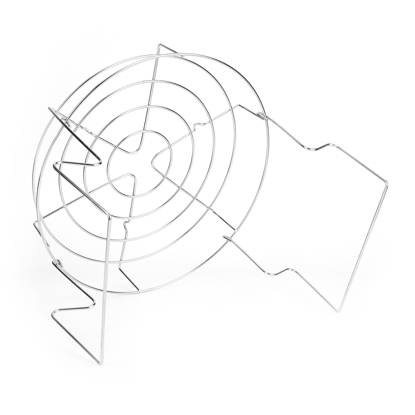 EOTVIA Stainless Steel Home Kitchen Steam Steaming Rack With Handle