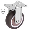 thumbnail image 4 of 4Pcs 2in TPE Rubber Removable Mute Chair Fixed Rubber Casters, 4 of 5