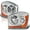 Chrome Housing Clear Lens, variant on Spec-D Tuning Chrome Headlights Compatible with 2004-2006 Dodge Durango, Left + Right Pair Headlamps Assembly