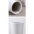 thumbnail image 3 of Maceta de cerámica con orificio de drenaje, for interior y exterior, de pie, grande, color blanco, 3 of 5