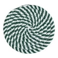 thumbnail image 5 of Round Placemats,Woven Round Placemat,4.33 Inch Cotton Rope Woven Place Mat,Rope Woven Table Mats,Hot Mat For Kitchen, Non Slip Heat Resistant Place Mats,Placemats For Kitchen Table Decor,Green, 5 of 7
