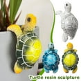 thumbnail image 3 of NOVELAR Resin Turtle Statue, 3.1 Inches Long, Lifelike Outdoor Decor, Perfect for Garden, Yard, or Poolside Accent, 3 of 7