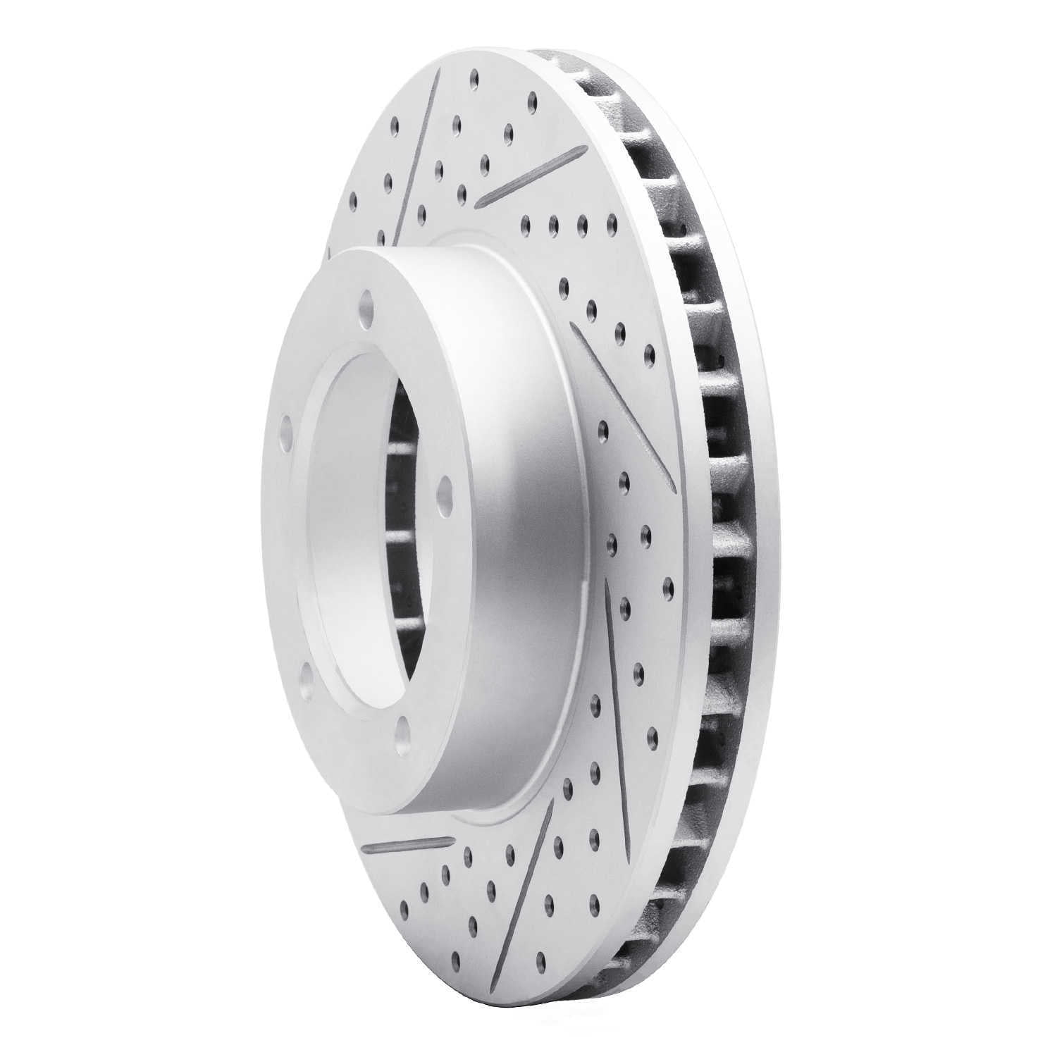 Dynamic Friction Company 830-76112L DFC Geoperformance Rotor - Drilled and Slotted
