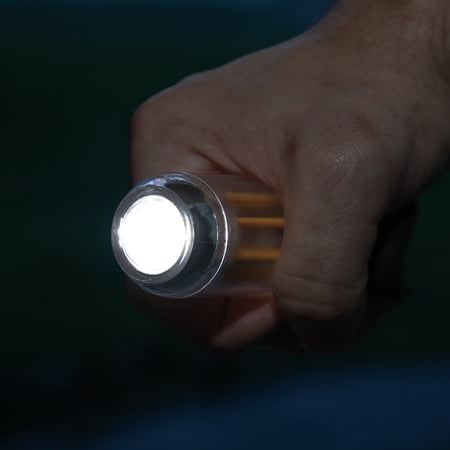 OZARK TRAIL 250-LUMEN ELECTRIC CAMPING LANTERN, RECHARGEABLE MINI FILAMENT LANTERN AND FLASHLIGHT