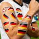thumbnail image 4 of Flag Temporary Tattoos Suitable For Various Football Matches And Cheerleading Events Temporary Face Tattoos, 4 of 5