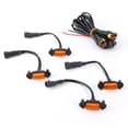 thumbnail image 3 of 4 luces LED de 12 V para parrilla de coche, de alto brillo, compatibles con Toyota Tacoma 2016.-2020Lente amarilla Luz amarilla, 3 of 14
