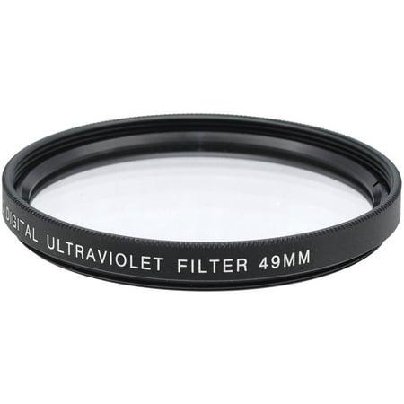 Bower 49mm UV Filter for Canon 50mm 1.8 STM Lens (Best Uv Filter For Canon Lens)