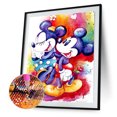thumbnail image 3 of Cuadros Decorativos DIY diamante pintura 5D Mickey Mouse completo redondo diamante mosaico arte Ndcxsfigh Nuevos Originales, 3 of 9