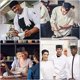 thumbnail image 4 of 3 gorros de chef, gorro de cocina ajustable, gorro profesional de catering, gorro de servicio de alimentos, gorro de malla transpirable de chef con parte superior plana, gorro unisex para cocina, res, 4 of 5