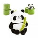 thumbnail image 1 of Simpático Muñeco Panda Y Almohada De Felpa De Bambú 35 cm VERDE OSO POLAR, 1 of 4
