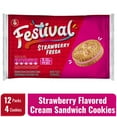 thumbnail image 6 of (3 pack) Festival Strawberry Creme Cookie To Go, 14.1 oz, Pack of 1, 6 of 7