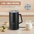 Electric Milk Frother,Hot and Cold Frothing, Heating Milk, Heating