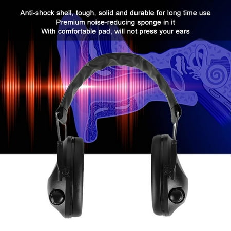 

Fugacal Smart Earmuff Foldable Headphone Adjustable Foldable Flexible Durable For Worker Sleeping Studying Students Working Sportsman Athlete Travelling