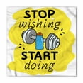 thumbnail image 1 of Fitness Bandana, Words Doodle, Unisex Head and Neck Tie, by Ambesonne, 1 of 2
