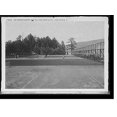 thumbnail image 2 of Historic Framed Print, The Tennis courts, Fort William Henry Hotel, Lake George, N.Y., 17-7/8" x 21-7/8", 2 of 9