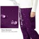 thumbnail image 4 of Pantalones de senderismo tectop para mujer, con forro polar, impermeables, PW7610-W, 4 of 6