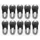 thumbnail image 1 of Black Banana Clip for Hair Styling Tool 10Pcs Small Plastic Clips for Women, 1 of 4