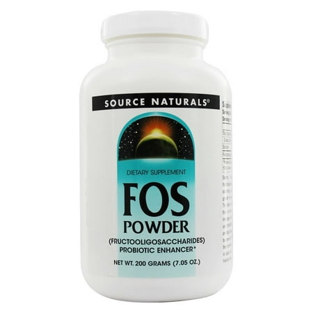 Source Naturals - FOS Powder Fructooligosaccharides Probiotic Enhancer - 200 (Best Natural Source Of Probiotics)