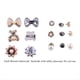 thumbnail image 4 of 55 Piezas de Alfileres Dijes para , Alfileres Joyería con Brillantes Dorados, Alfileres de Broche para , Alfileres de Broche con Diamantes Imitación de Perla, 4 of 9