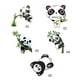 thumbnail image 2 of Pegatinas de Panda gigante para ventana creativa decoraciones exteriores de automóviles para tienda, 2 of 4