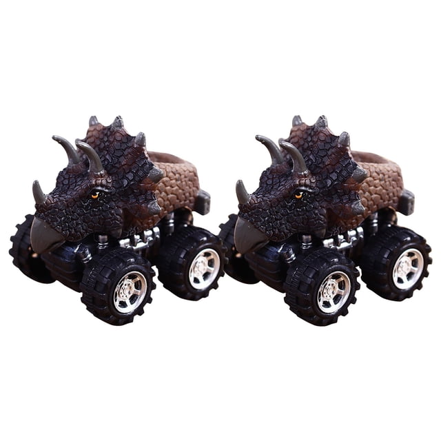 Children's Day Gift Toy Dinosaur Model Mini Toy Car Back Of The Car Gift 2PCS