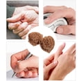 thumbnail image 2 of MasteelfCA 2pcs Walnut Massage Balls Handball Training Wild Walnut Health Ball Playthings, 2 of 8