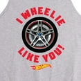 thumbnail image 2 of Hot Wheels - Valentine's I Wheelie Like You - Men's Jersey Tank Top, 2 of 4