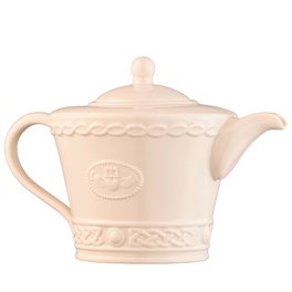 Pillivuyt Plissé Large Teapot - Classic French Porcelain, Oven & Dishwasher Safe, Excellent Heat Retention, Simple White Design