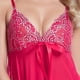 thumbnail image 2 of Gibobby arnés para mujer Ropa de dormir Mujer Encaje Malla Lencería Cuello en V Bordado Bowknot Ropa de dormir Íntimos(Rosa, XXXL), 2 of 3
