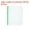 Green, variant on Uxcell A4 Binder Pocket, 8 Pack Letter Size Zipper 3 Holes Binder Pouch for 3-Ring Notebook Binder, Blue