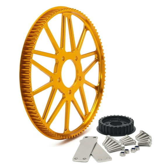 Tarazon Secondary Belt Gear Pulley Flat Fork for Sur-Ron Light Bee X LBX for Segway X260