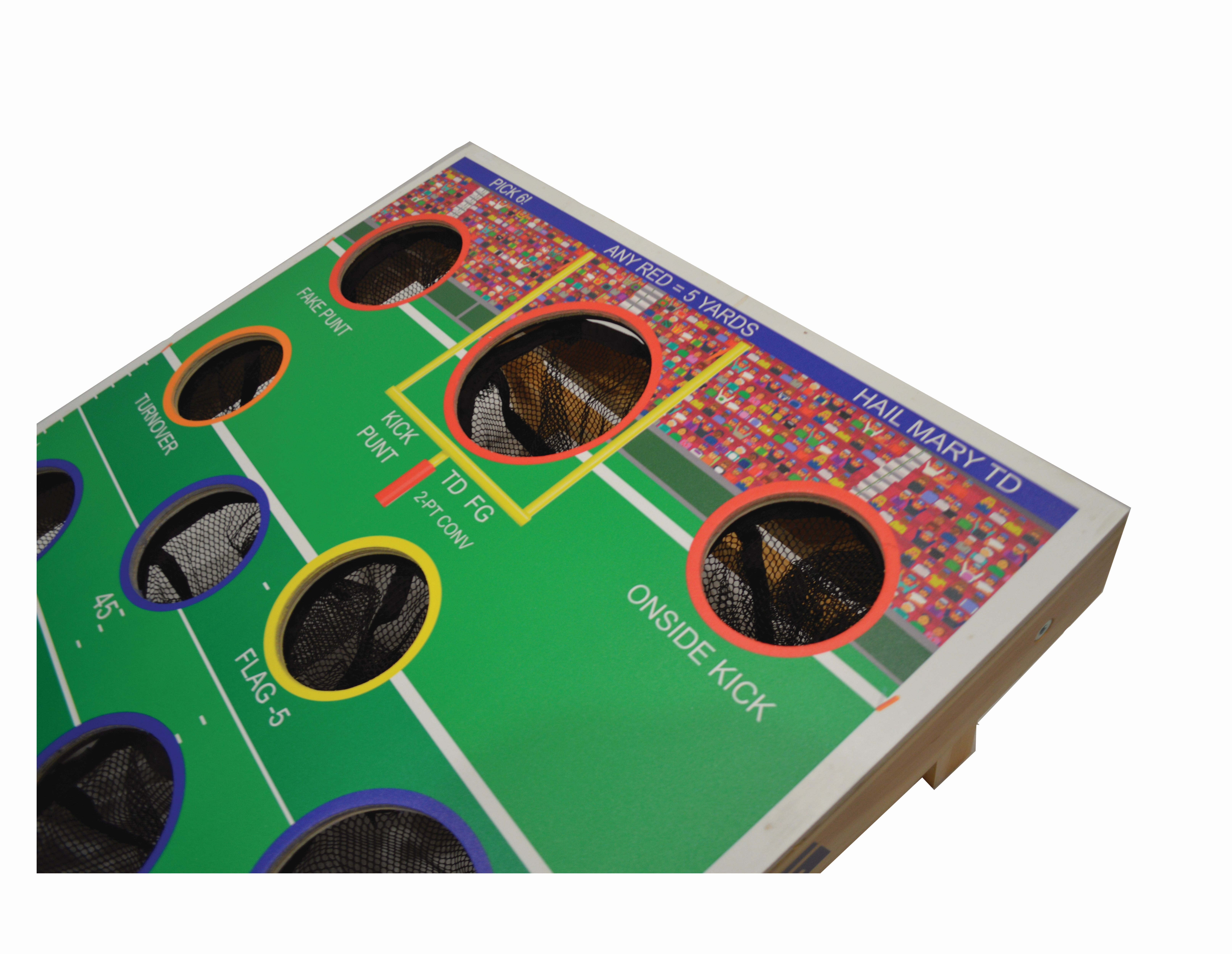 Football Bean Bag Toss Game Set