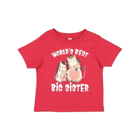 

Inktastic Big Sister Gift Toddler Toddler Girl T-Shirt