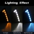 thumbnail image 4 of For 2012 2013 2014 Ford Focus MK3 LED Daytime Running Light Fog Lamp DRL, 4 of 9