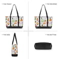 thumbnail image 6 of FORMRS Canvas Laptop Tote Bag for Women with 15.6" Computer Compartments Shoulder Handbag, Cute Vegetables, 6 of 7