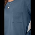thumbnail image 4 of Tops de Larga para Mujer, Holgados, Bonitos, Gruesos, para Otoño e Invierno, Ropa de Crucero A Azul M, 4 of 9