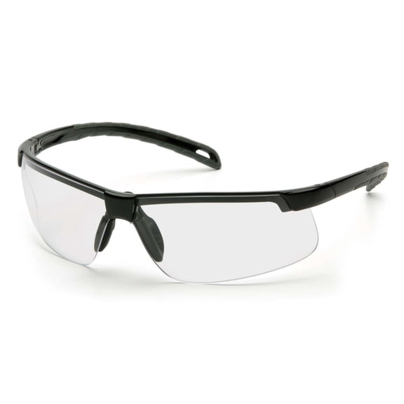Black Frame/Clear Anti-Fog Lens
