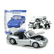 Silver Mazda MX5 Miata 1:18 Scale Die Cast Model Kit