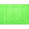 thumbnail image 1 of Ahgly Company Indoor Rectangle Oriental Green Traditional Area Rugs, 4' x 6', 1 of 1