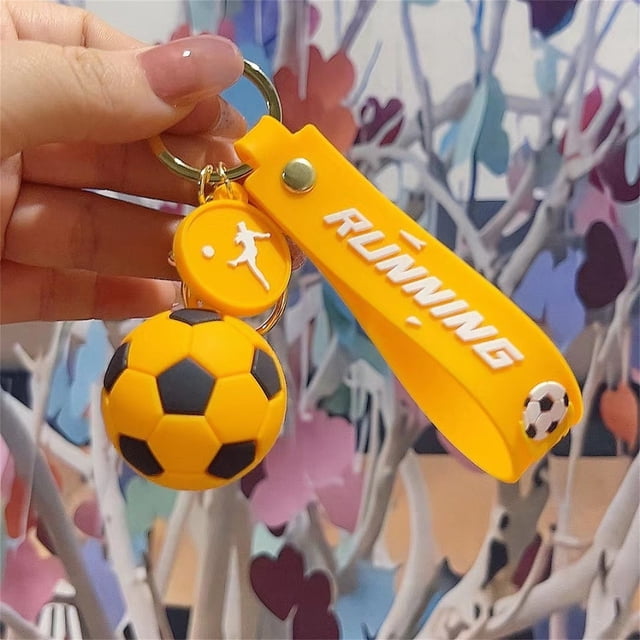 Llavero de la Copa de Europa de Fútbol | Colgante de acero inoxidable para jugadores, entrenadores y aficionados | Regalo para cumpleaños, temporadas y torneos