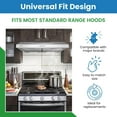 thumbnail image 4 of Replacement Broan BPS1FA30 Compatible Replacement Range Hood Filter - 11-3/4 x 14-1/4 x 3/8, 4 of 6