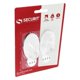 thumbnail image 2 of Securit - Ganchos Extraíbles Diseño Ovalados - Packs de 2 (Blanco), 2 of 2