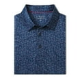 thumbnail image 6 of DTWOOO Men's Golf Shirts Short Sleeve Print Performance Moisture Wicking Dry Fit Golf Polo Shirts for Men, 6 of 8