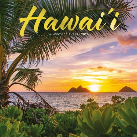 Carousel Calendars, Hawaii 2026 Wall Calendar