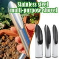 thumbnail image 3 of Bonsai Soil Scoops,Reusable Garden Bucket Tools Stainless Steel Soil Dig Shovel Planting Spoon Tool,Small Potting Scoop for Plant Flower Succulent F5X2, 3 of 7