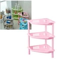 thumbnail image 4 of FUEENIRVA 3 Layer Plastic Corner Shelf Organizer for Home Bathroom Kitchen, 4 of 8