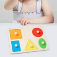 thumbnail image 4 of Xuanheng Preschool Early Learning three dimensional Five Holes Square, 4 of 7