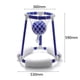 thumbnail image 2 of Aro de baloncesto para piscina, juego de baloncesto de agua flotante, juguete para piscina con 2 pel Abanopi Aro de baloncesto, 2 of 6